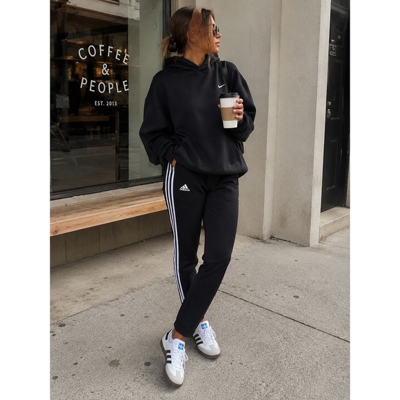 adidas Pants - Adidas AEROREADY Black 3-Stripe High Waist Training Pants Leggings Womens‎ Large